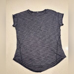 Lululemon | Short Sleeve Top, Gray Color, Size S - SEE MEASUREMENTS